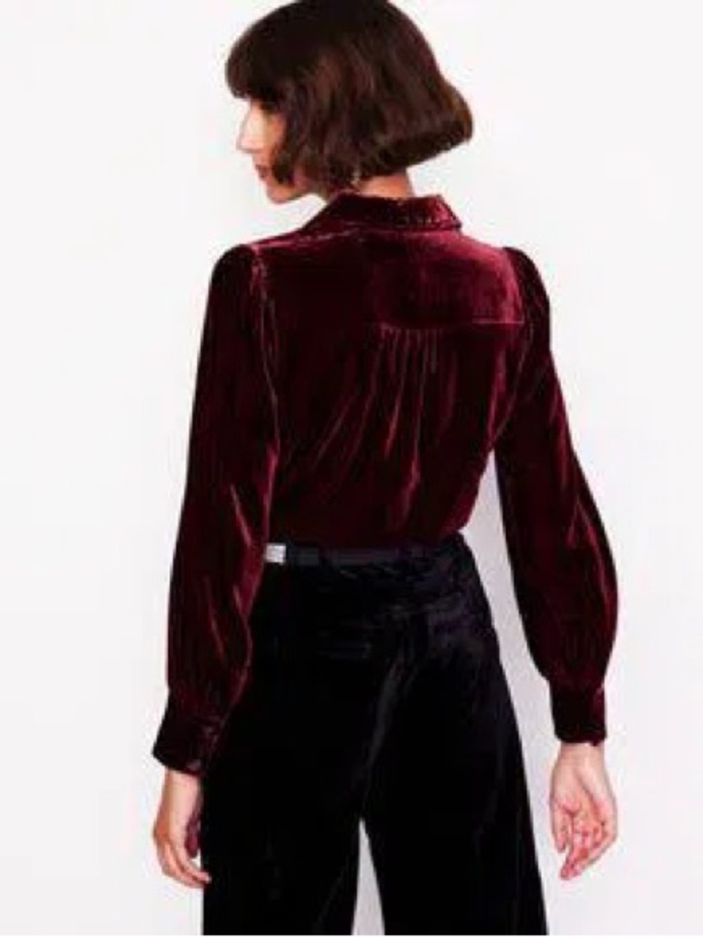 Boden Velvet Button Down Shirt - Picture 13 of 14